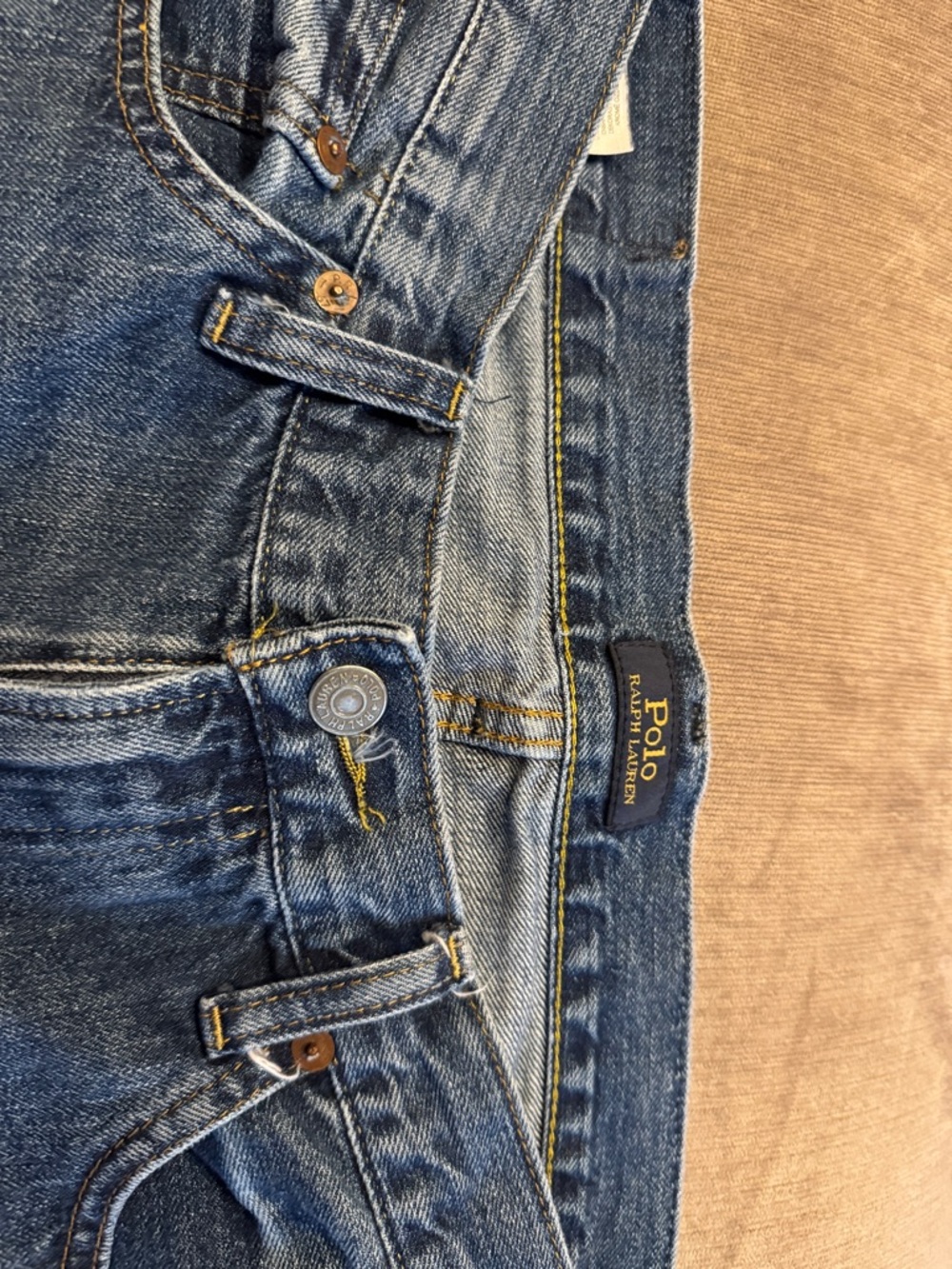 Polo by Ralph Lauren Men's Straight Jeans - Blue